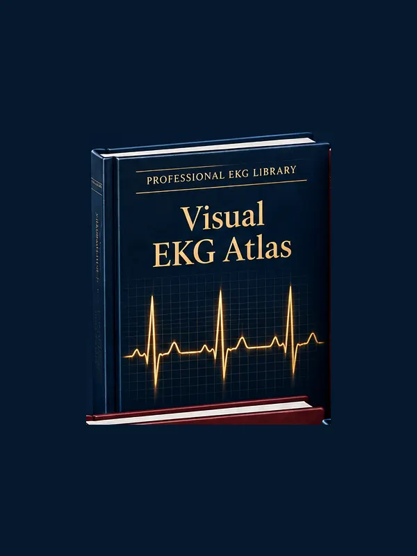 Visual EKG Atlas ebook cover