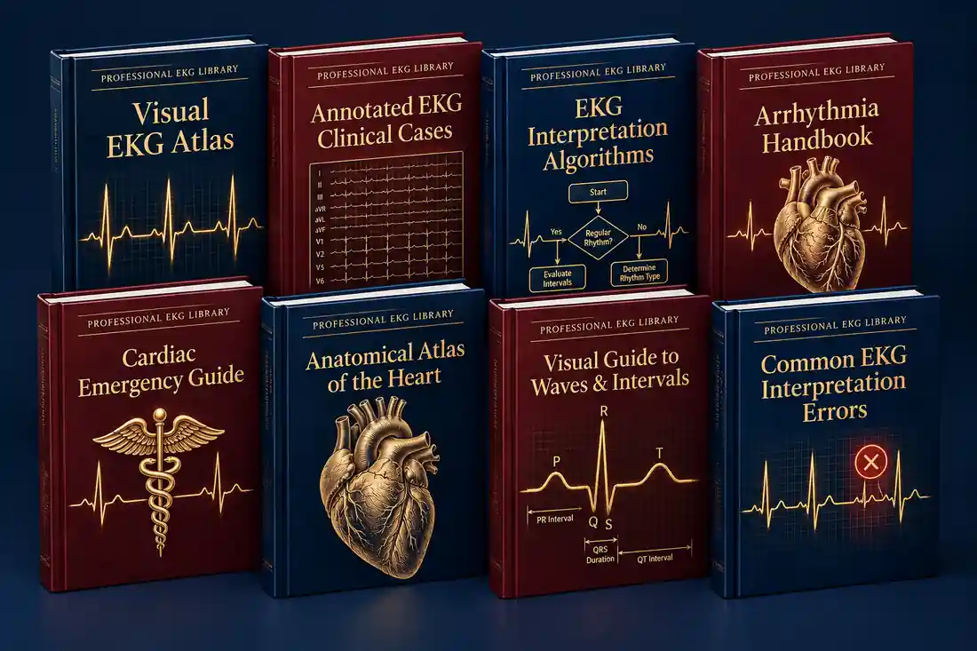 Professional EKG Library — all 8 volumes
