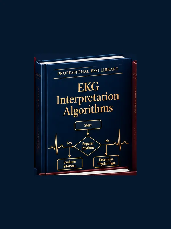 EKG Interpretation Algorithms ebook cover